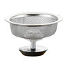 Kitchen sink filter screen sink food residue filter anti-rust anti-blocking hole with rubber plug filter screen slag screen