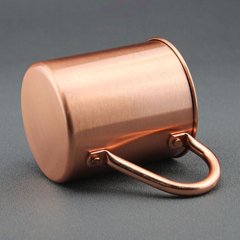 Pure Copper Mug Water Mug Moscow Mule Mug Cocktail Mug Coffee Mug Beer Mug Curled Straight Mug