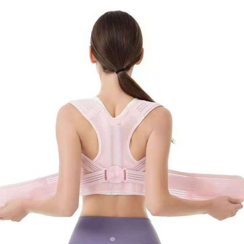 Cross-Border Posture Corrector for Students and Children, Anti-Hunchback Correction Belt with Aluminum Strip Support, Posture Correction Belt for Spine Protection