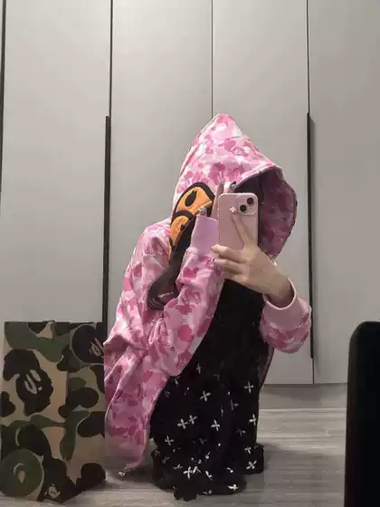 Cross-Border Wholesale Dropshipping of Ape Man Co-Branded Milo All-Over Printed Casual Pure Cotton Sweatshirts for Men and Women