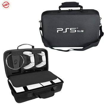 Playstation Sony Sony Ps5 Slim Console Storage Bag, Lightweight Optical Drive Version, Portable Crossbody Full Set
