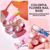 Nail long acrylic nail piece holder Plum Blossom magic color base Clay set beginner fixed nail piece practice stand