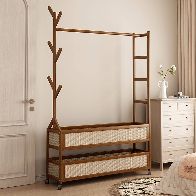 Clothes Rack Floor-Standing Vertical Simple Household Coat Rack Dormitory Indoor Clothes Drying Rack Rental House Bedroom Clothes Rack