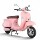 Римские каникулы 72 В аккумуляторный автомобиль vespa ретро электромобиль чистый красный леди электрический мотоцикл электрический мотоцикл скутер mini 4