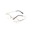 New Half-Frame Metal Memory Titanium Alloy Eyeglass Frames Wholesale 631 Men's Frames Danyang Glasses Factory Store