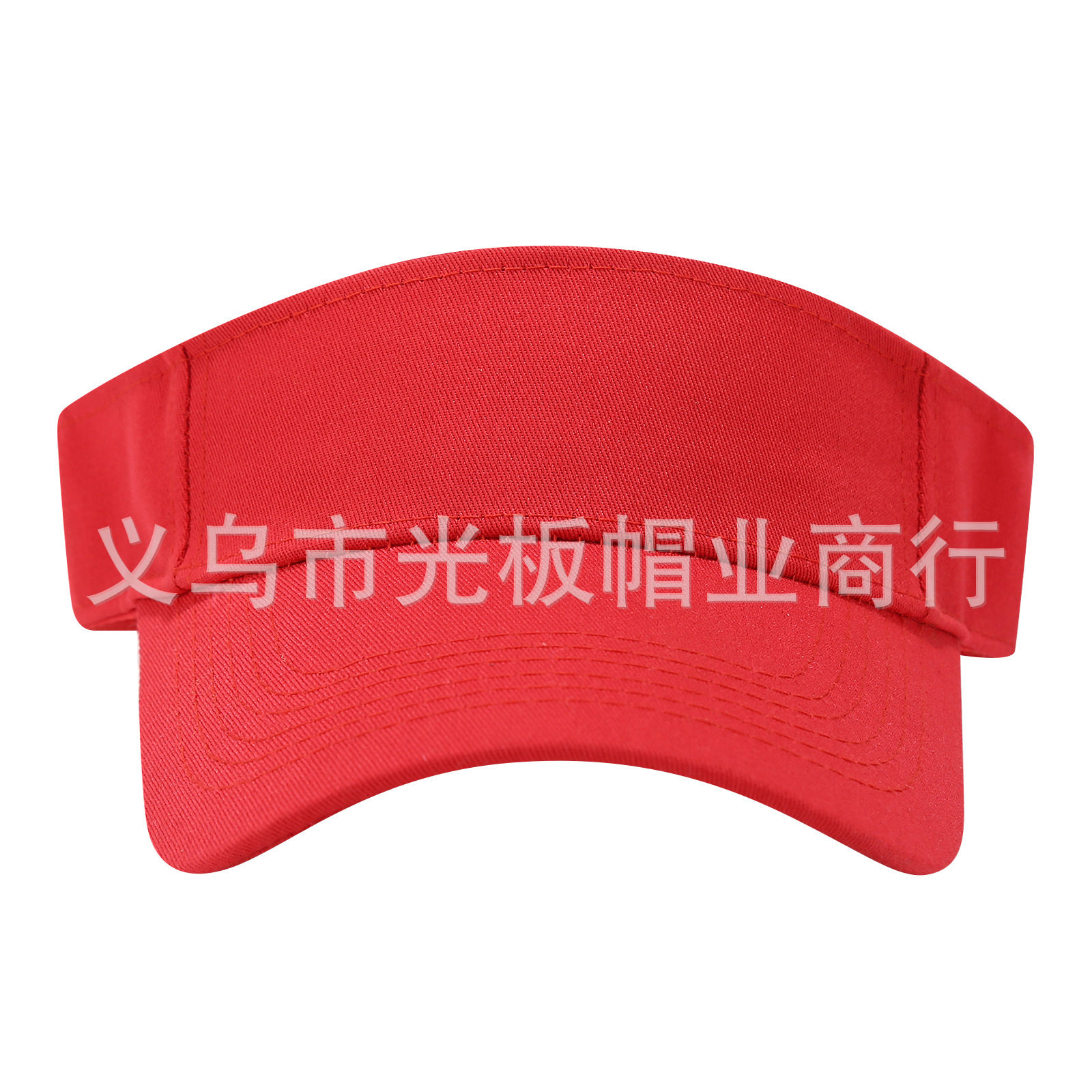 全棉空顶帽成人儿童户外运动遮阳帽团体活动防晒帽印制logo广告帽