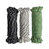 Balcony Clothesline Nylon Colorful Braided Outdoor Non-Slip Drying Rope for Drying Quilts and Clothes 20m Durable Shoe Drying