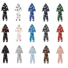 Cross-Border High-Quality Heavyweight Autumn and Winter American-Style Hoodies New Couple Sets