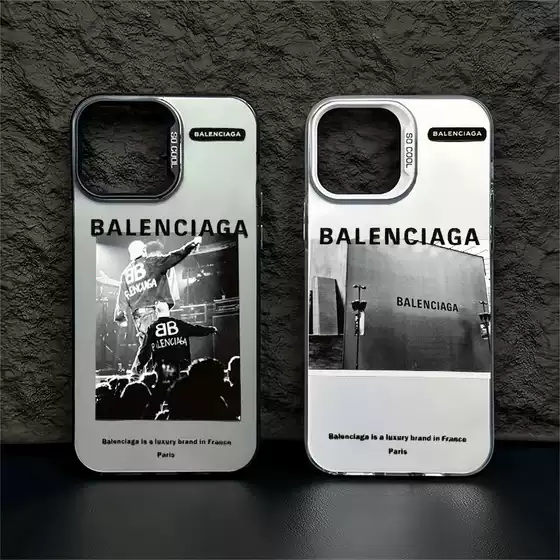 Black and white graffiti suitable for Apple 17 Promax phone case iPhone 16 plus anti drop 15 matte 14 hard 13 new