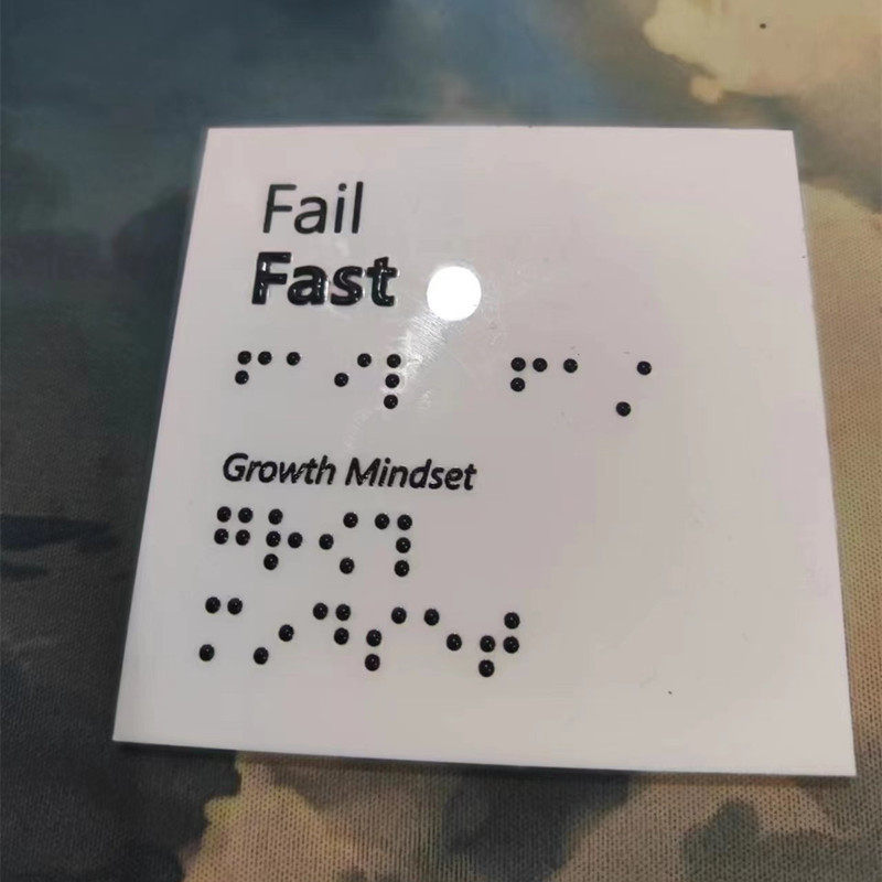 A3 Double Nozzle Braille UV Printer 3d Super Embossed Acrylic PVC Braille uv Flat Plate Color Printing Machine Wholesale