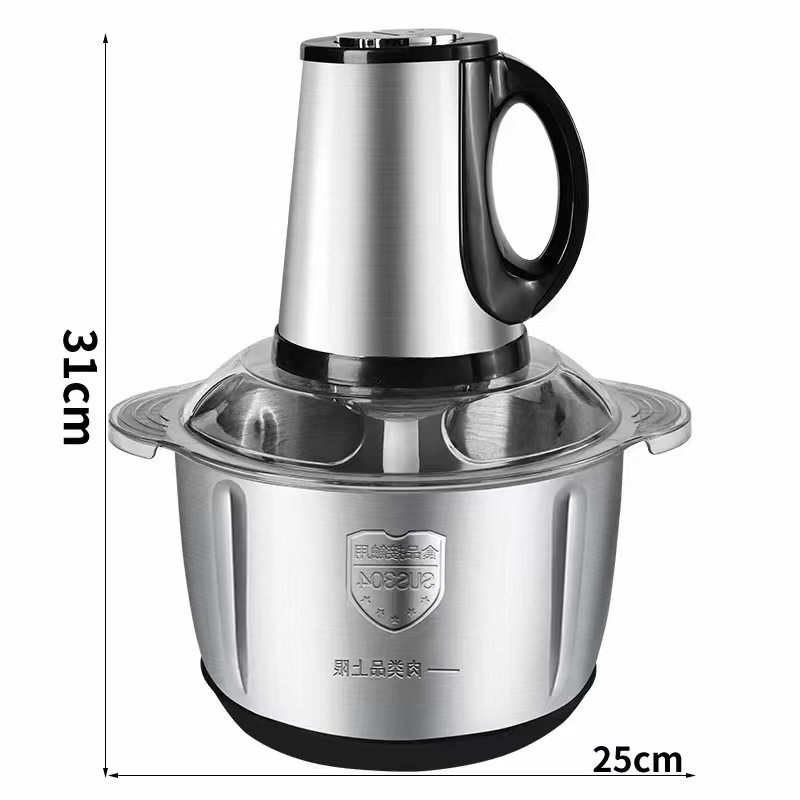 Meat Grinder Kitchen Stainless Steel Electric Meat Grinder Manufacturer Supplies Baby Food Processor Meat Grinding Tool Blender