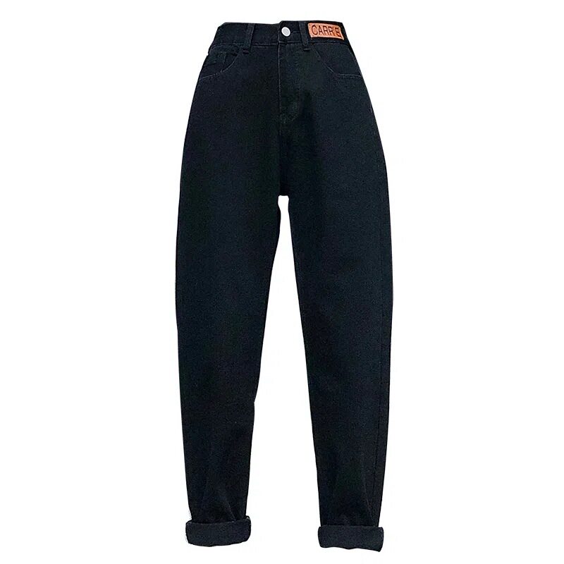 High Waisted Womens Denim Jeans Slim Fit Loose Tapered Style Suitable for Petite Sizes Spring and Autumn Collection