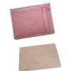 Lambskin Card Holder Fashionable Letter Certificate Storage Multi-Card Ultra-Thin Mini Portable Pleated Muse Card Holder