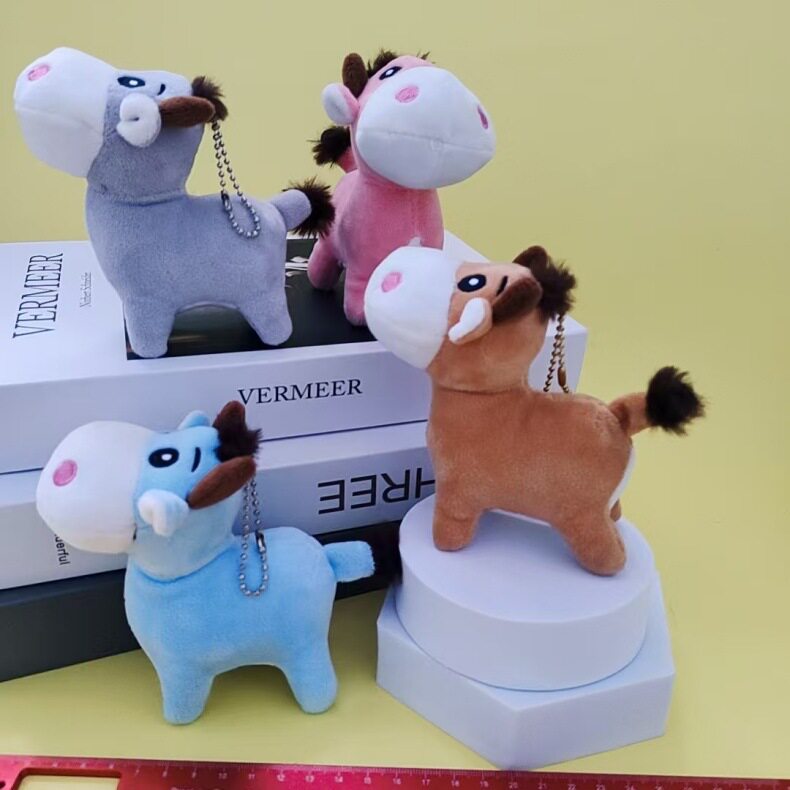 批发抓机娃娃公仔玩偶兔子毛绒玩具小挂件小熊婚庆娃娃抛洒小礼品