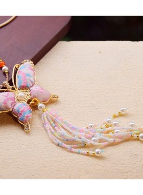 新中式毛衣链吊坠合金