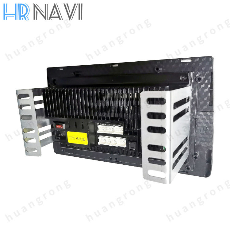 Car Dual-Head Unit Mount/Universal Dvd Navigation Bracket/Adaptable Android Navigation Iron Frame for Car