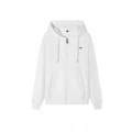 White zipper embroidered fish