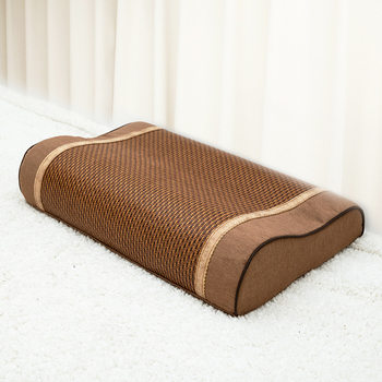 Summer cool rattan mat latex rubber pillowcase 60x40 adult 55x35 single children 45x27 memory summer pillowcase