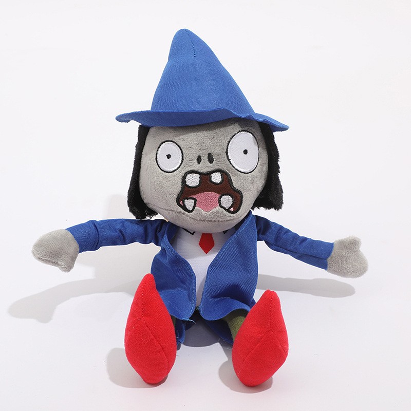 热销全套植物人大战臭僵尸毛绒玩具游戏周边公仔儿童生日礼物毛绒