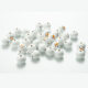 Dj Source 20mm Snowman Wooden Beads Christmas Theme Colorfulful Wooden Beads Wooden Beads String DIY Accessories 2021.8 New Products