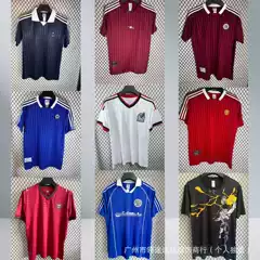 Football Fan Short-Sleeved 2627 Season Retro Cultural Shirt Spain Chelsea Arsenal Liverpool Oasis