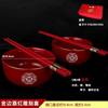 Wedding bowl red wedding descendant bowl wedding supplies wedding red bowl dragon and phoenix ceramic bowl chopsticks return gift