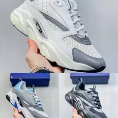 European Cross-Border D Brand B22 Sports Casual Thick-Soled Multi-Color Patchwork Retro Dad Shoes for Men and Women Height-Increasing Jogging Shoes