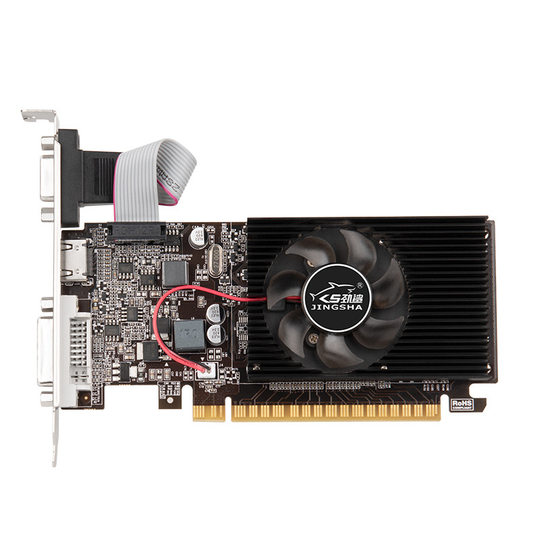 Kingshark GT610 1GB independent graphics card computer desktop easy office Game small chassis DDR3 memory VGA