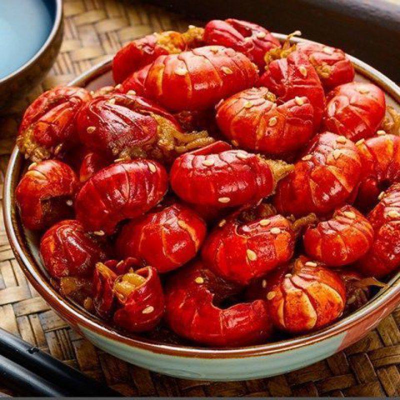 Spicy Crayfish Instant Shrimp Tail Cooked Food Spicy Seafood Cooked Food Internet Celebrous Snacks Snacks Live Shrimp Balls Vacuum Packing