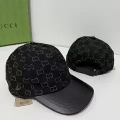 High-end products 1;1 fashion classic old flower retro denim baseball cap big head circumference men's and women's cap