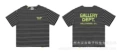 4395# black striped short sleeves