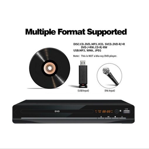 Dvd Player Factory Full Area Decoding HDMI High-Definition Dvd Player Vcd Player Dvd Player