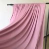 Wedding Celebration Pink Milk Silk Stretch Fabric Stage Background Decoration Drape Cloud Veil Props