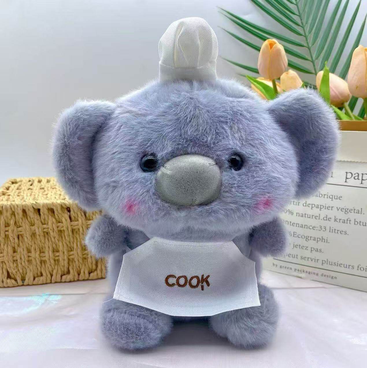 毛绒玩具八寸抓机娃娃批发婚礼抛洒公仔摆摊地推伴手礼活动玩偶