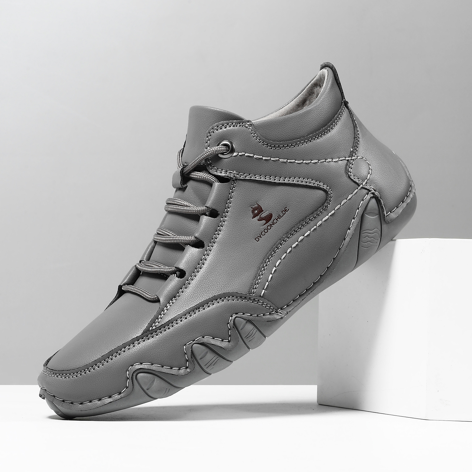 Giày Boot Cổ Thấp Nam Hàng Mùa Xuân Thu Đông