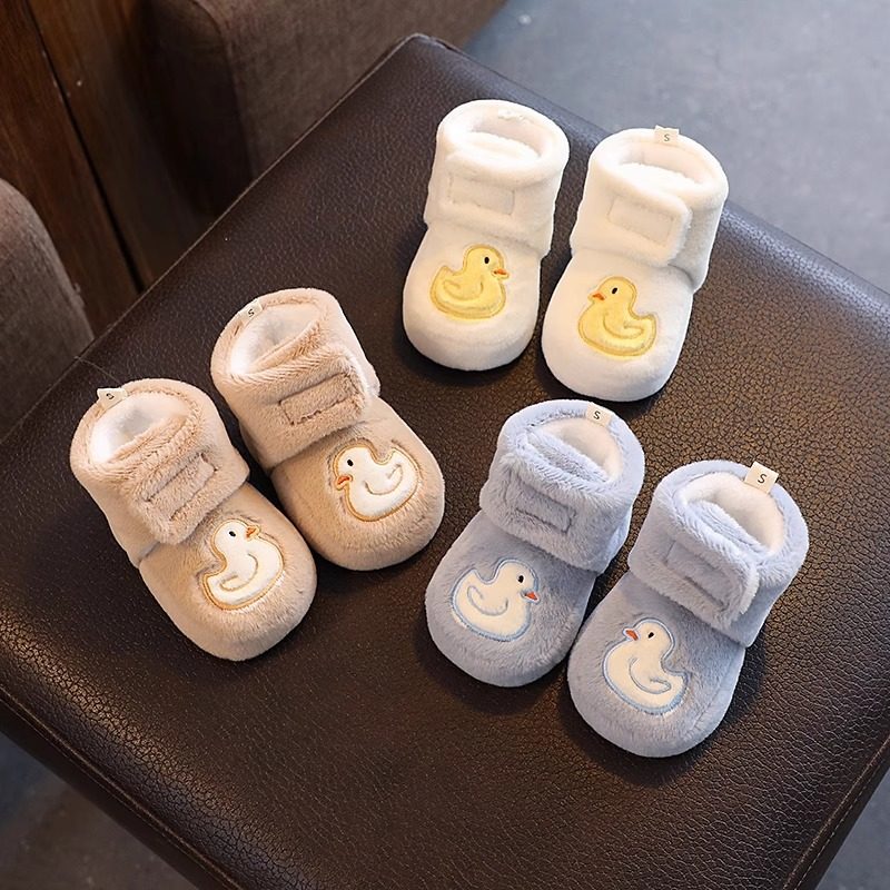 Baby Shoes 0-3-12 Months to 1 Year Old Pre-Step Shoes Spring, Autumn and Winter Soft-Soled Shoes for Male and Female Babies