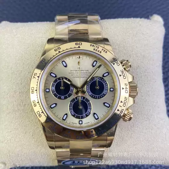 Rolex Clean Factory Daytona Series Men's Watch Panda Daytona Yachtmaster Automatic Men's Mechanical Watch Dropshipping