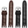 Подходит для ремешка для часов Swatch из воловьей кожи, мужских часов Swatch YRS403 412 402G, браслета с изогнутой насечкой 21 мм mini 4