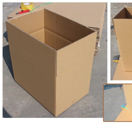 7-layer thick packing large carton logistics freight container packing carton storage moving Carton Factory