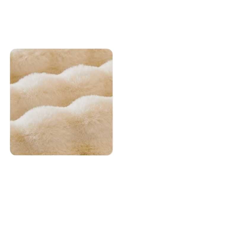 French Special-Shaped Thickeneded Plush Sofa Cushion Cover 2025 New Autumn and Winter Fixed Anti-Slip Seat Cushion