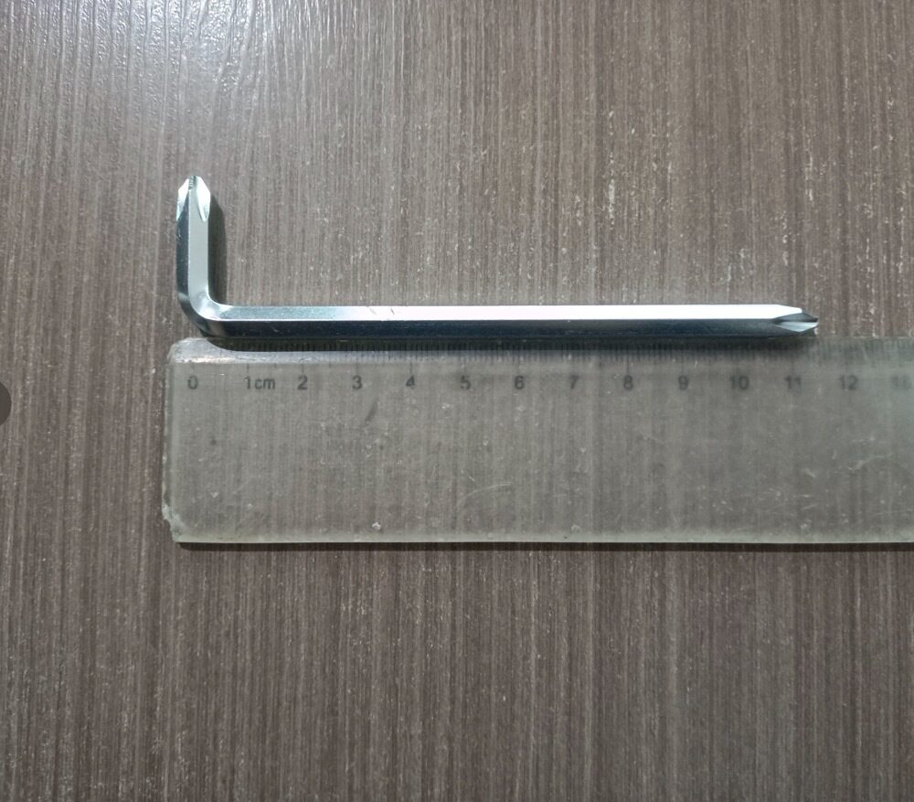 厂家批发L型 带十字内六角扳手  自行车婴儿车安装手动扳手可定制