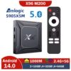 Cross-Border New Set-Top Box X96200 S905X5M Android 14 Gigabit Dual-Band Wifi 4K Playback Tvbox