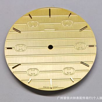 Dial Literal Surface Accessories Gucci Model Oil Pressure Copper Sheet Factory Direct Sales Factory Processing Mechanical Watches