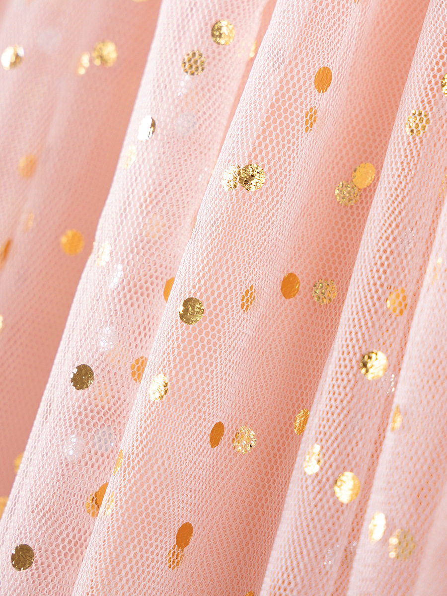 New [Style] Girls' Dress, Autumn Tulle Kids' Skirt, Cute Baby Kids' Dress