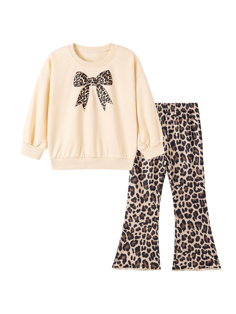 Set Anak Bergaya, Set Anak Perempuan Lengan Panjang Musim Gugur, Grosir Pakaian Anak Fashion Kekinian