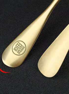 黄铜头鞋拔子新款上市木质鞋拔子黑檀木鞋拔红木鞋拔子老人鞋拔子