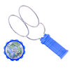 Children's luminous flying magnet yo-yo colorful gyro hand magnetic track magic UU ball round magic toy