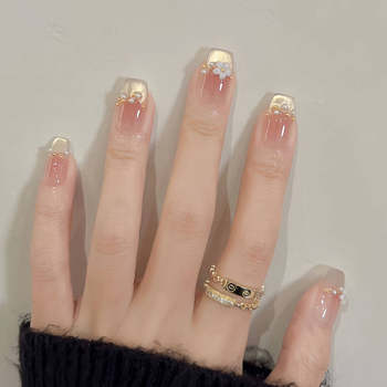 Pure Desire Cat's Eye Phnom Penh French Dressing Armor Handmade White Manicure New High-end Elegant Short Armor