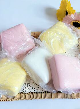 湿软手感仿真吐司粘粘土司pu软慢黏慢回弹食物Squish食玩橱柜摆件