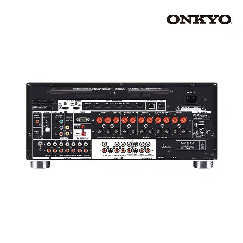 Onkyo/Anqiao TX-RZ50 Bluetooth 9.2 Channel 8K Home Theater high power THX certified amplifier